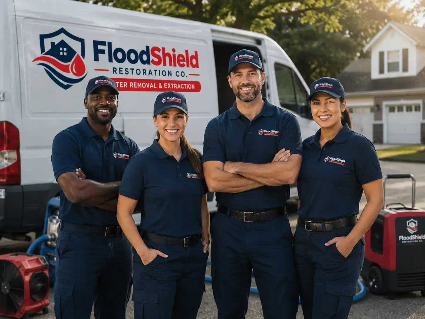 Flood Damage Restoration company in New Trenton, IN