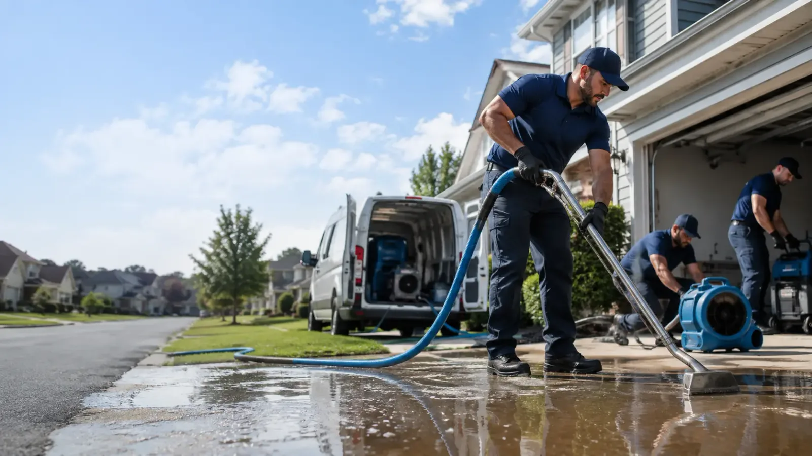 Flood Damage Restoration in New Trenton, IN